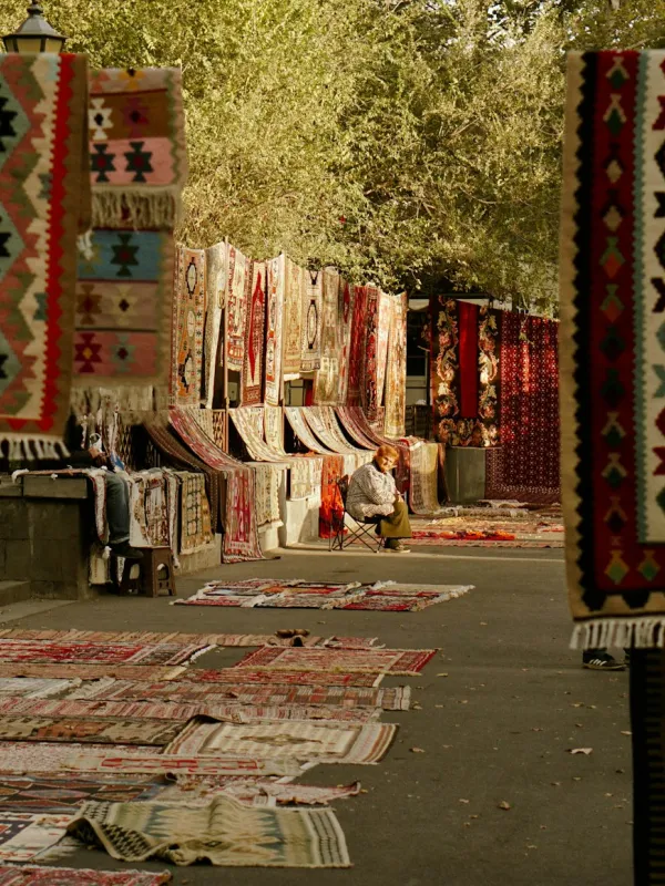 Product Handwoven Moroccan Area Rug Image